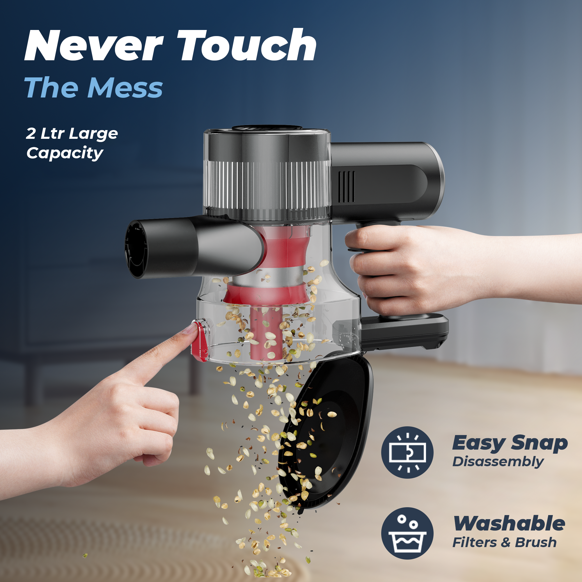 XL01 Cordless Stick Vacuum Cleaner - Flexnest